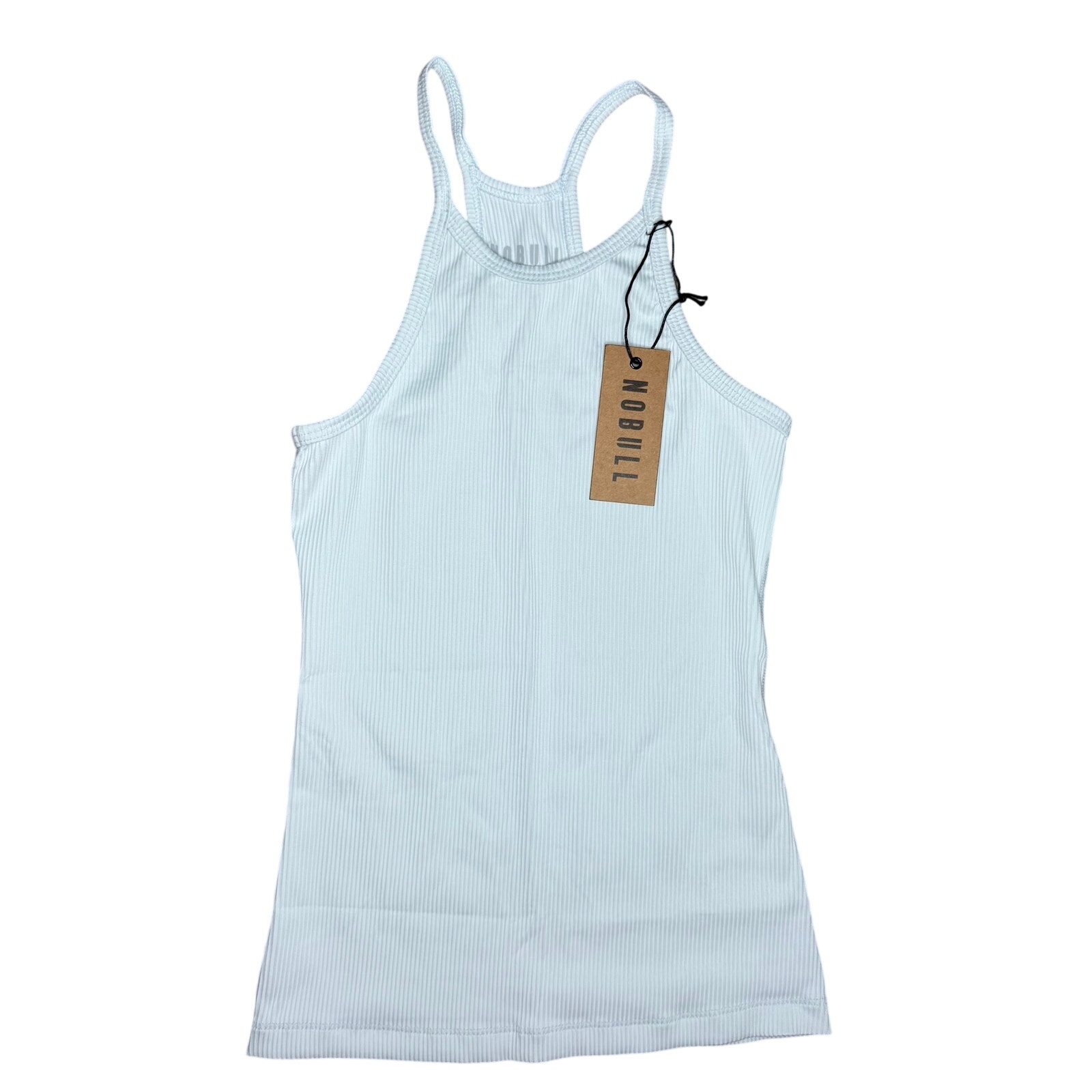 Nwt Nobull Ribbed High Neck Tank In Frost Size Xs — image 2 of 5
